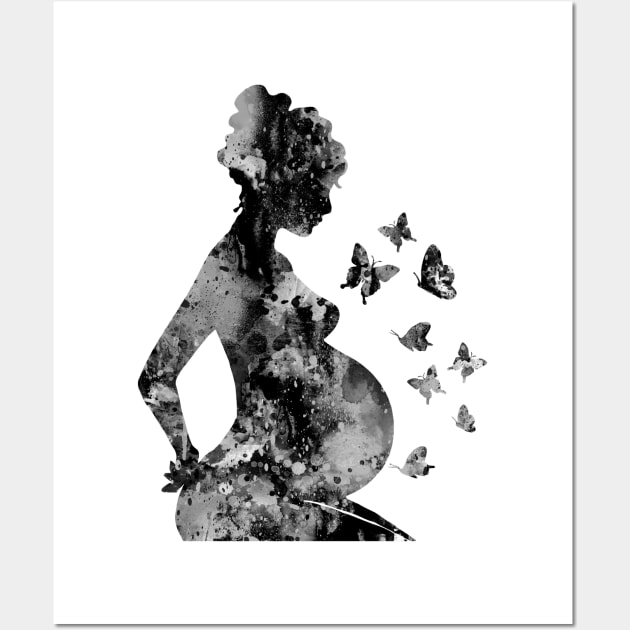 Pregnancy, pregnant woman Wall Art by RosaliArt